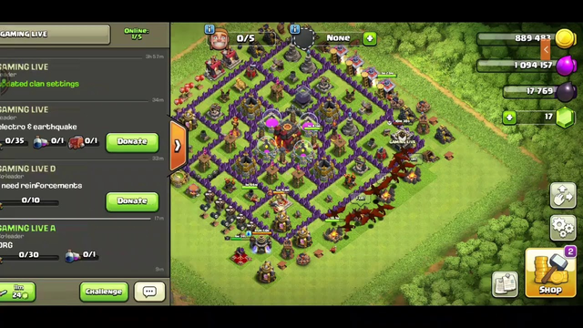 HOW NICELY ATTACKED TO MY VILLAGE||CLASH OF CLANS LIVESTREAM