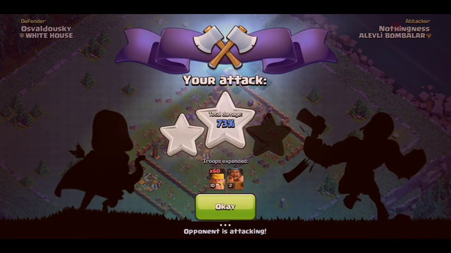 Clash of Clans 75% Builder hall Victory