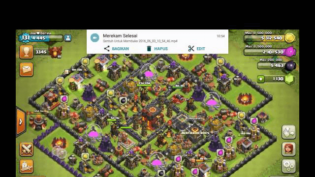 clash of clans attack strategy town hall level 9