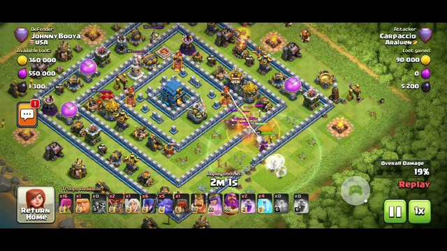 53 - Clash of Clans 3 stars Town hall 12 maxed Legend league