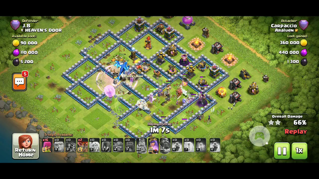 54 - Clash of Clans 3 stars Town hall 12 maxed Legend league