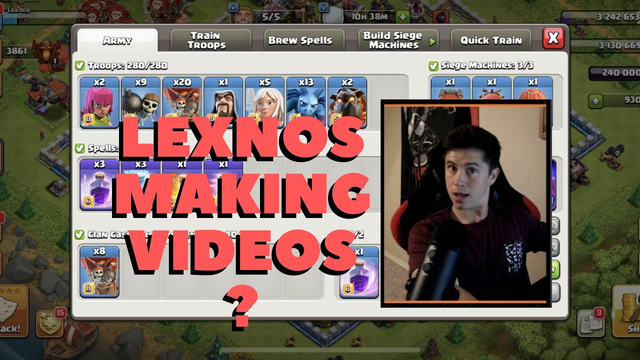 LEX MADE A VIDEO? Clash of Clans TH12 How To QC Lalo With No Jump!