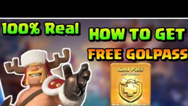 How TO GET GOLDPASS IN FREE 100% WORKING TRICK SEASON 9 CLASH OF CLANS
