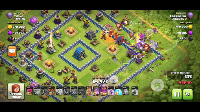 58 - Clash of Clans 3 stars Town hall 12 maxed Legend league