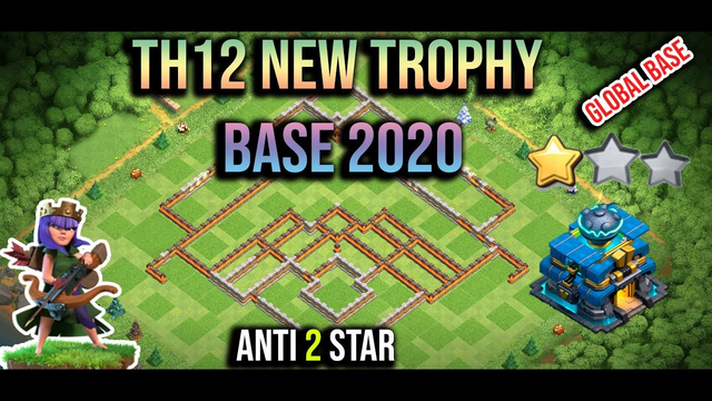 Clash Of Clans - Th12 New Trophy Base Legend League 2020 Anti 2 Star Defense Base 2020/  Th12 best