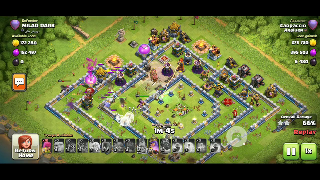 45 - Clash of Clans 3 stars Town hall 12 maxed Legend league