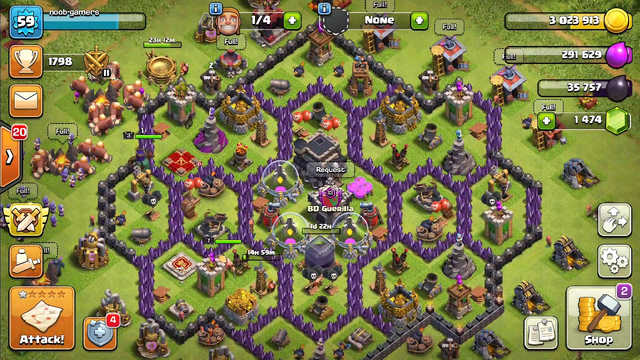 Clash of Clans Gameplay Part 122 !!