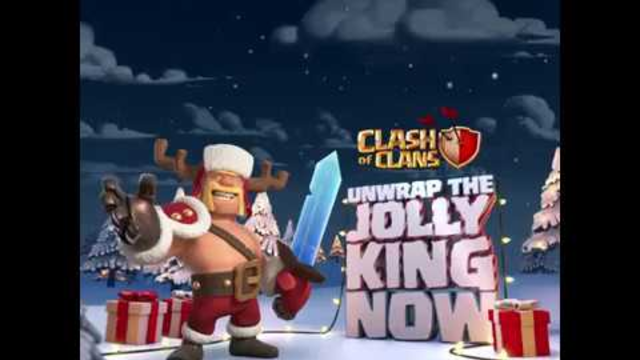 Celebrate Clashmas with the Jolly King skin! (Clash of Clans Season Challenges)