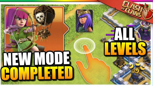 ALL PRACTICE LEVELS UP TO TH7 (Clash Of Clans)