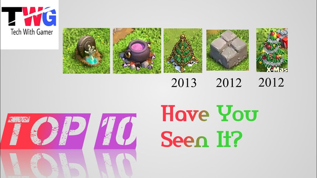 Top 10 rarest obstacle in clash of clans. You won't believe.
