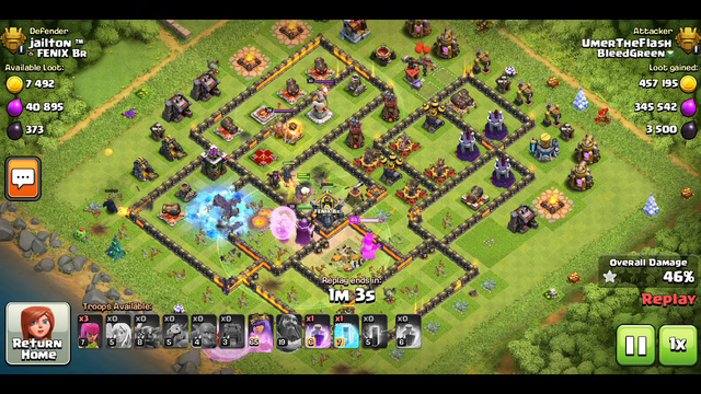 Th12 loot attack strategy #coc #townhall