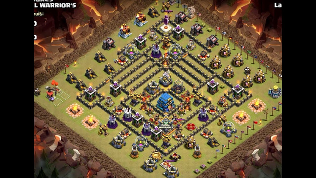 20191202   Clash Of Clans LageLanden TH12 Ice BoWitch Bats 3 Star Attack Strategy daan