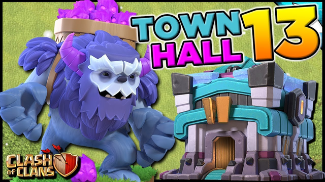 NEW Troop with Town Hall 13! Yeti Gameplay | Clash of Clans