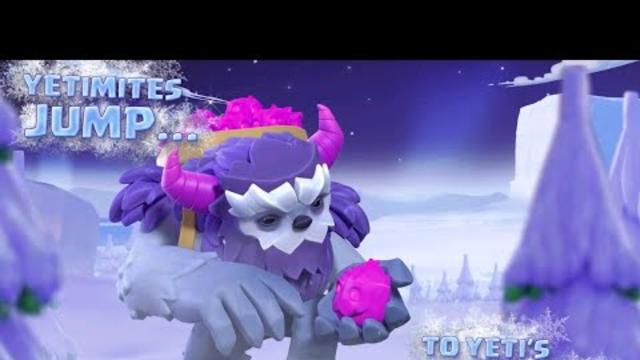 Clash of clans new update indroducing YETI