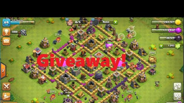 Giveaway! | TH 8 Approximately Max! - Clash Of Clans