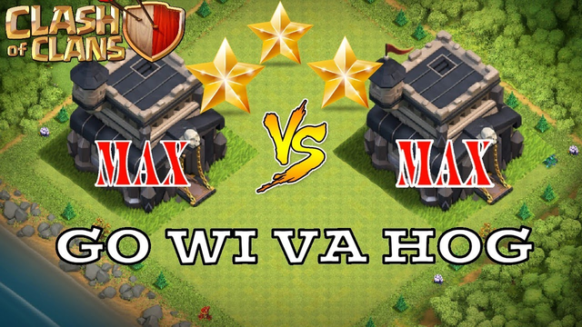 TH 9 MAX VS TH 9 MAX GOWIVAHOG | CLASH OF CLANS INDONESIA