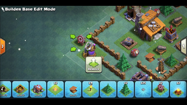Clash of clans builder hall 3 base layout