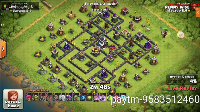clash of clans live push to legend leauge  gaming guguli in action