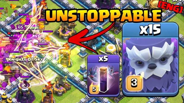 NEW Townhall 13 Strategy 15 Yetis + Bats | BEST TH 13 Strategies in Clash of Clans