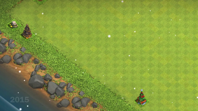 All My Clash of Clans Christmas Trees
