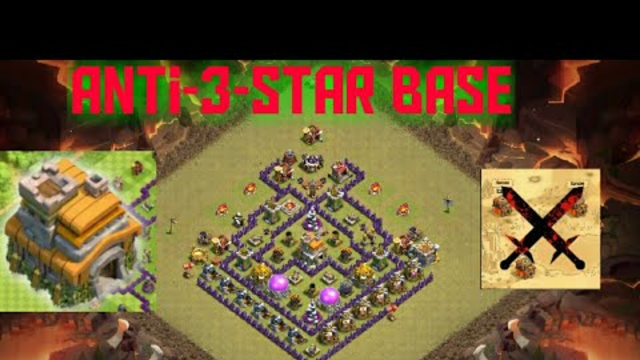 Clash Of Clans Best Town Hall 7 Anti-3-Star War Base