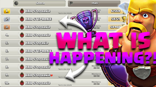 TOP CLANS RANKING BROKEN - What is Happening??? - SHOW OF POWER by Dr Mujtaba?? - Clash of Clans