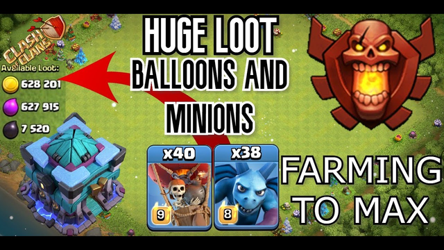 FARMING TO MAX TOWN HALL 13 Episode 1 - ATTACKING WITH AIR WHILE HEROES ARE DOWN - Clash of Clans