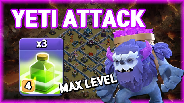 3 Jump + Yeti Max Level TH13 Attack Strategy Clash of Clans