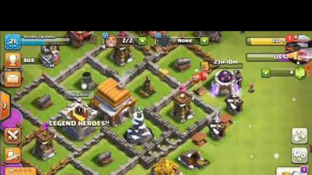 CLASH OF CLANS VIDEO My clan enjoy and join LEGEND HEROES!!