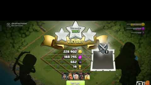 Clash of clans with Raja