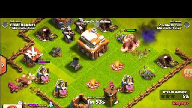 *CLASH OF CLANS* #4 ME ATTACKED MY FRIENDLY CLANMATE