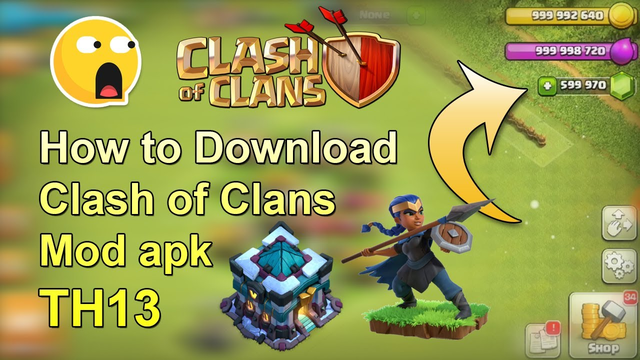 How to Download Clash of Clans Mod Apk. TH13. Bangla. Gaming Fun and Tips.