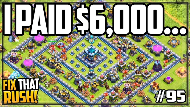 I Paid OVER $6,000 For This Base in Clash of Clans!