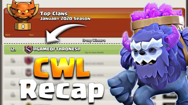 TOP #12 CWL World Rankings - GoT Clan - See Attacks - Clash of Clans