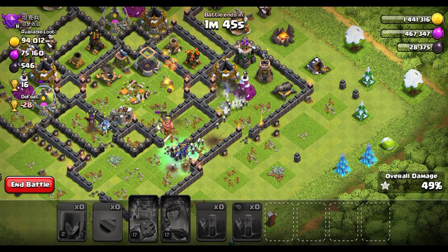 Troop experiment clash of clans india