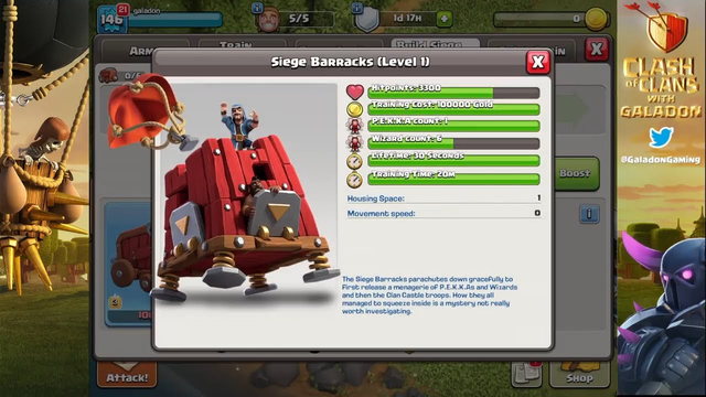 New clash of clans update siege barracks (attack th 10)