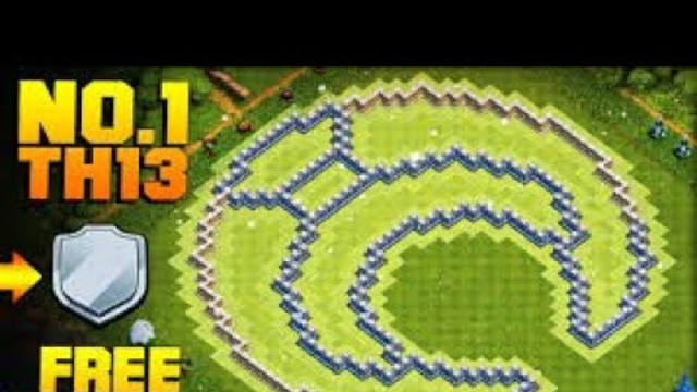 BEST TH13 FARMING BASE PROOF!   Moon   CoC Town Hall 13 New Update Base   Clash