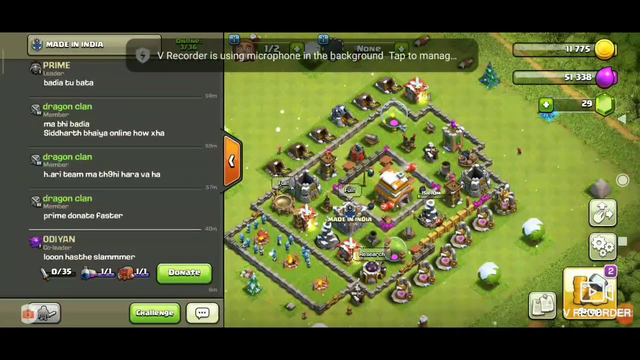 I started playing coc / clash of clans / coc