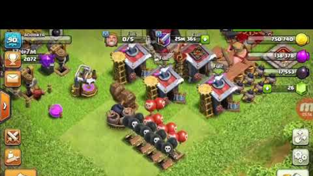 Clash Of Clans: TH9 3 Star attack strategy!!