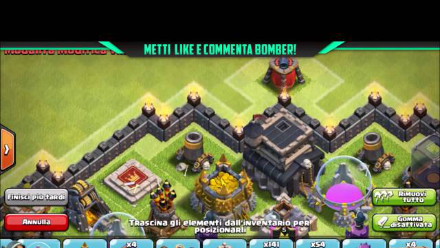 TH8 TROOPHY BASE-Clash of Clans