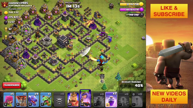 Town Hall 9 In Champion league | Air Attack Strategy | Clash Of Clans