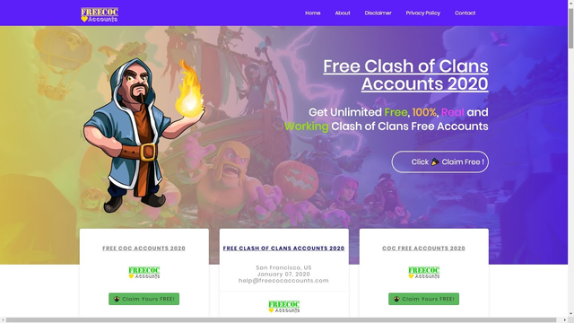 Free Clash of Clans Accounts 2020 | Coc free accounts Andriod & ios