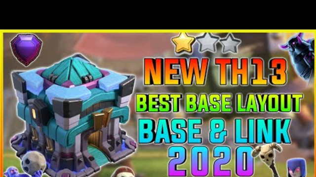 NEW Best! Town Hall 13 Base Layout 2020 Trophy PUSHING/Farming Base with copy link | Clash of Clans
