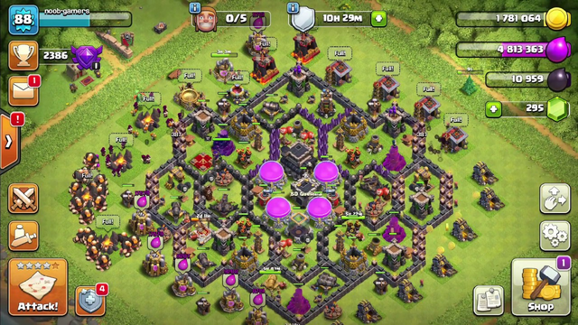 Clash of Clans Gameplay Part 173 !!