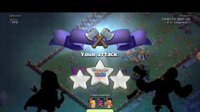 Playing Clash of Clans