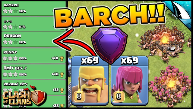 Barching in Legend League!! Is it possible? This is crazy! | Clash of Clans