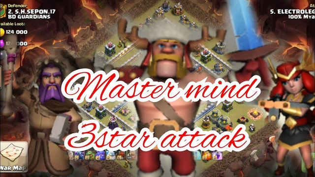 Don't miss master mind attack in clash of clan 2020 th 13 attack in clan war|3 star attack |COC|