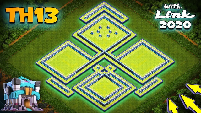 Th13 | Best th13 base with link | anti 3 star | Town Hall 13 | coc | Clash of clans