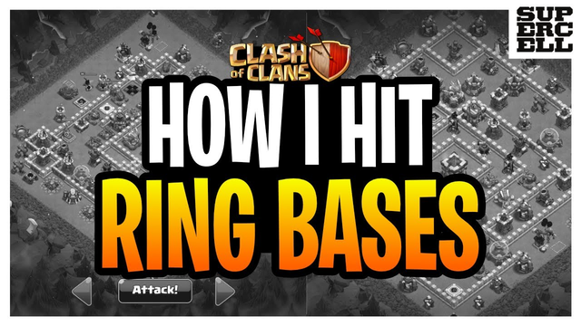 How I Like To Hit Ring Bases | Th13 |  Clash of Clans