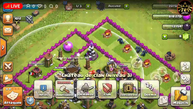 Live clash of clans  #2
